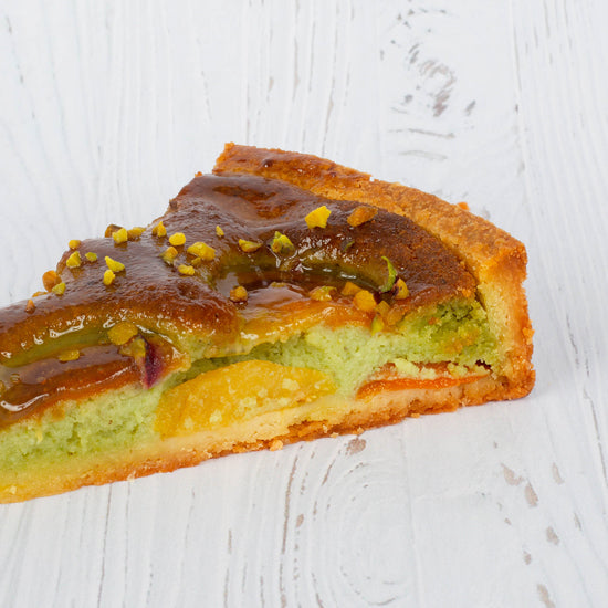 Tarte abricot pistache